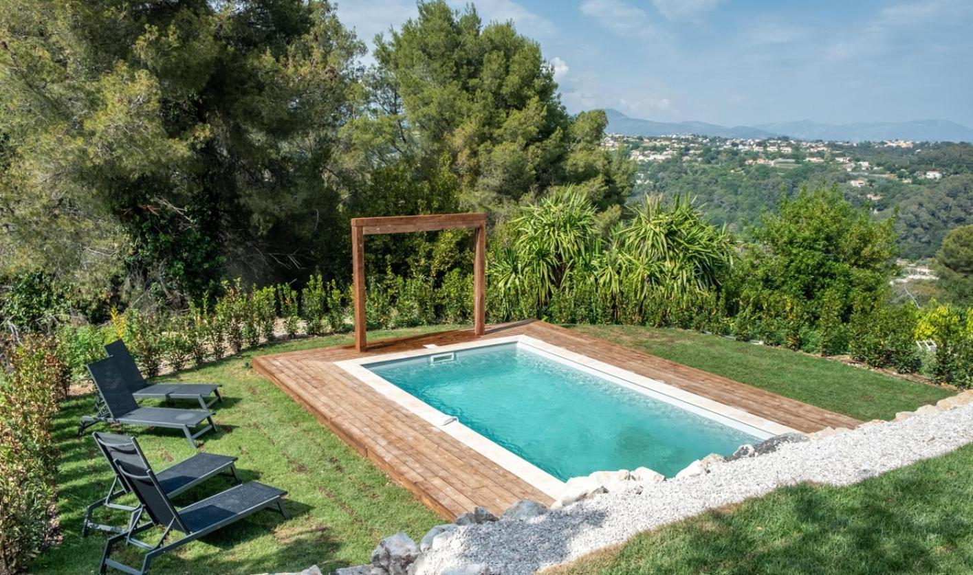 Saint Paul De Vence A La Vue Imprenable 빌라 외부 사진